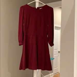 Loft long sleeved dress